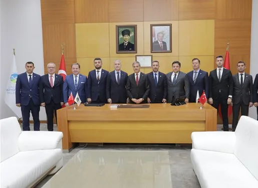 SATSO Heyetinden Başkan Alemdar'a Hayırlı Olsun Ziyareti