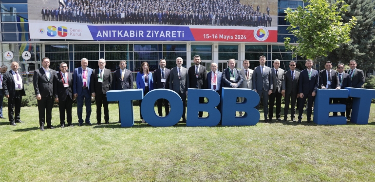 SATSO Heyeti TOBB 80. Genel Kurulu'ndaydı