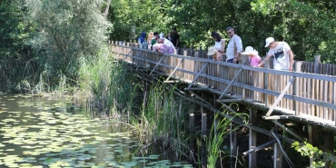 DOĞA HARİKASI ACARLAR LONGOZU, BAYRAMDA ZİYARETÇİ AKININA UĞRADI