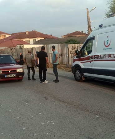 OTOMOBİLİN ÇARPTIĞI 4 YAŞINDAKİ ÇOCUK YARALANDI
