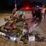 TIRA ÇARPAN OTOMOBİL HURDAYA DÖNDÜ: 1 YARALI