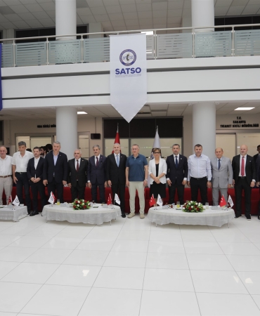 Sakarya Protokolü SATSO Geleneksel Bayramlaşma Töreni'nde Bir Araya Geldi