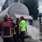 TANKERDEN ÇIKAN GAZI LPG SIZINTISI SANDILAR OKSİJEN ÇIKTI