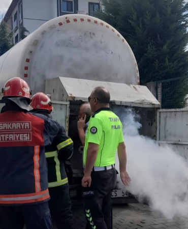 TANKERDEN ÇIKAN GAZI LPG SIZINTISI SANDILAR OKSİJEN ÇIKTI