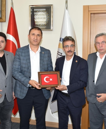 BAŞKAN ŞENOL DİNÇ’E ANLAMLI ZİYARET (2)