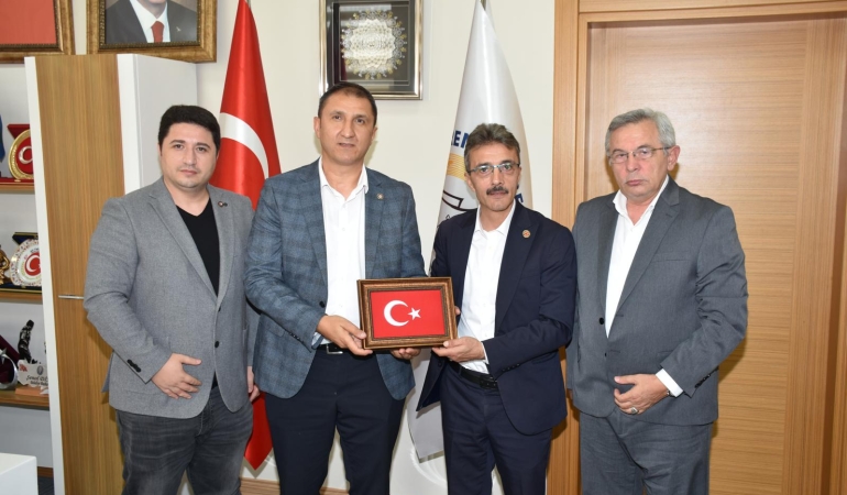 BAŞKAN ŞENOL DİNÇ’E ANLAMLI ZİYARET (2)