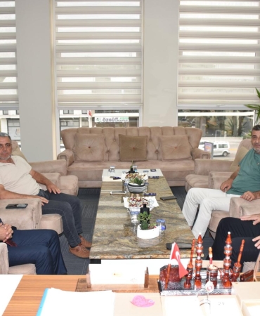 BAŞKAN ŞENOL DİNÇ’E ZİYARETLER SÜRÜYOR (2)