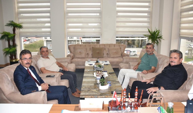 BAŞKAN ŞENOL DİNÇ’E ZİYARETLER SÜRÜYOR (2)