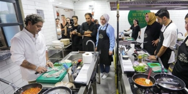 Ünlü Şef Hazer Amani SATSO MSA'da Workshop Düzenledi
