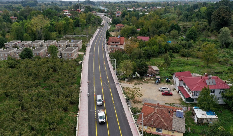 Büyükşehir Mesudiye’yi tablo gibi işledi: Karapürçek’in ulaşım hattında yepyeni bir sayfa