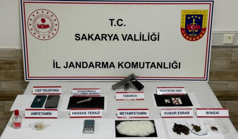Sakarya’da uyuşturucu operasyonu: 2 tutuklama