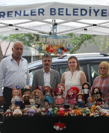 BAŞKAN ŞENOL DİNÇ İLK KEZ KURULAN HANIMELİ VE 2. EL PAZARINI ZİYARET ETTİ (1) (1)