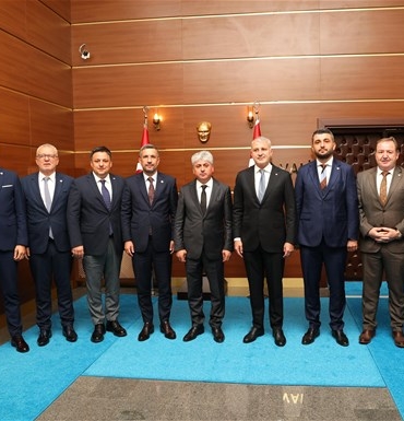 SATSO Heyeti'nden Vali Doğan'a Hayırlı Olsun Ziyareti