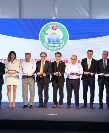 Toyota_Boshoku_Turkiye_Solar_Farm_Projesi_Gunes_Enerji_Santrali_Acilis_Toreni_Kurdele_Kesimi