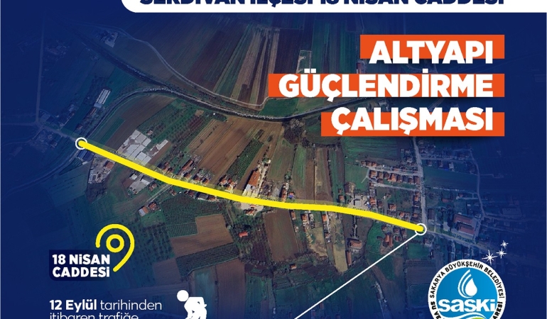 Altyapı yatırımı için trafik alternatif güzergâhlardan sağlanacak
