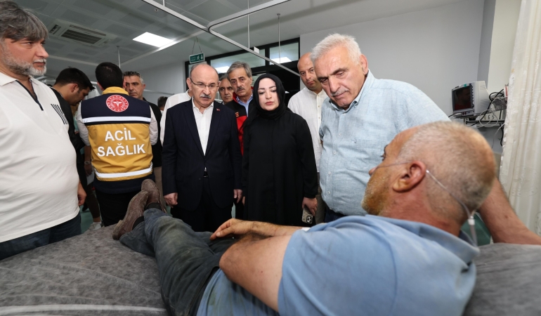 Yusuf Alemdar patlama sonrası son durumu açıkladı: “Tüm kadromuzla son ana kadar bölgede olacağız”