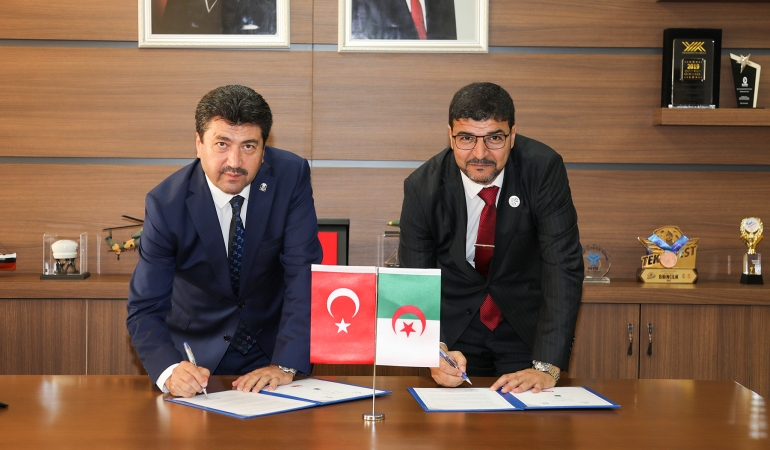 SUBÜ ve Cezayir Naama Üniversitesi iş birliği yapacak