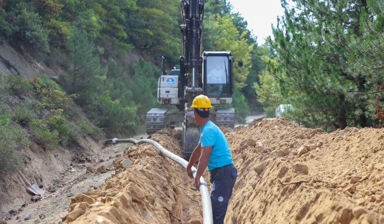Kazımiye Mahallesi güçlü altyapıyla buluşuyor: 2 bin 700 metrelik yeni hat