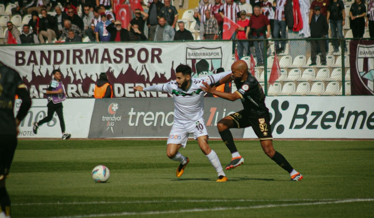 Bandırmaspor-Sakaryaspor: 3-2