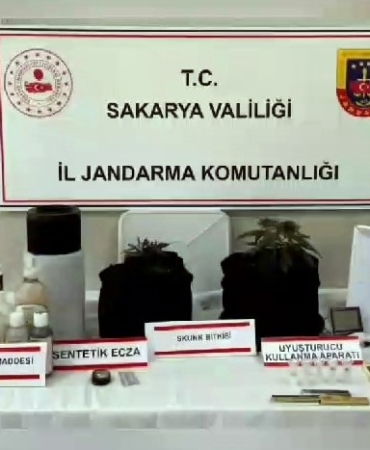 SAKARYA'DA UYUŞTURUCU VE KAÇAKÇILIK OPERASYONLARI: 16 TUTUKLAMA