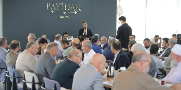 BAŞKAN ŞENOL DİNÇ DİN GÖREVLİLERİ İLE BİR ARAYA GELDİ (3)