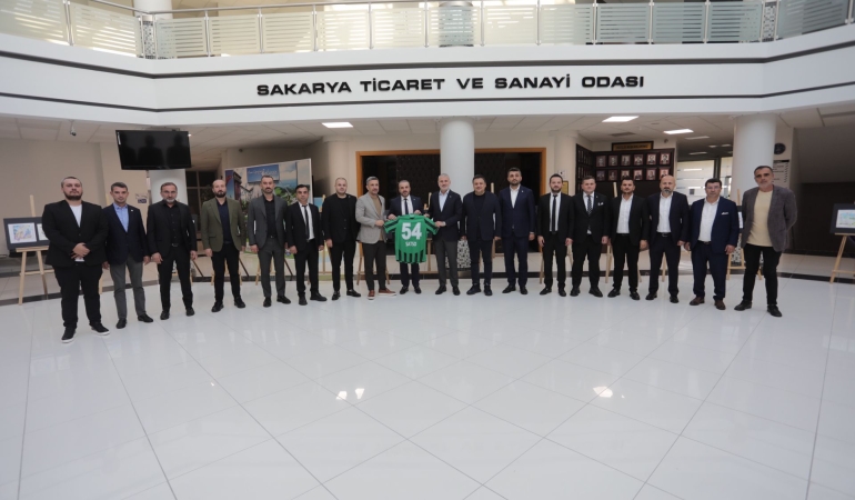 Cumhur Genç ve yönetiminden SATSO ziyareti
