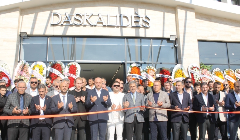 Belçika’nın En Büyük Çikolata Markası Daskalides’in  Türkiyede’ki İlk Frencihes’i Serdivan’da Hizmete Açıldı.