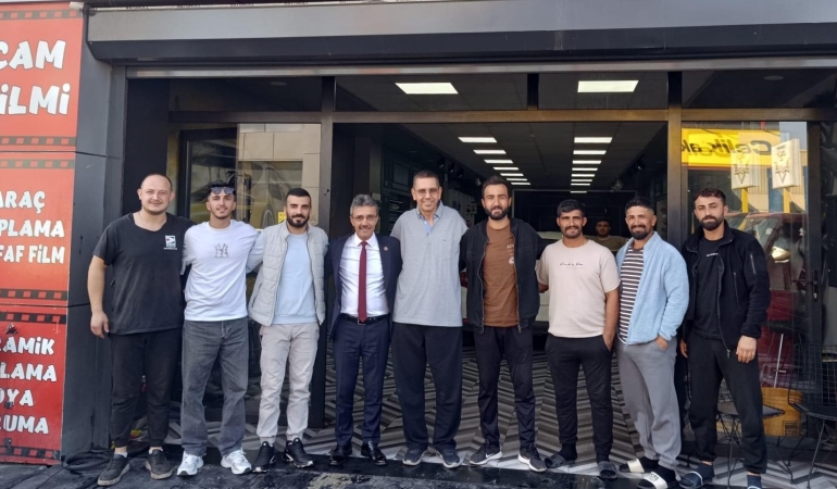 VATANDAŞLARLA BULUŞAN BAŞKAN ŞENOL DİNÇ: ÇALIŞMALAR HIZ KESMİYOR