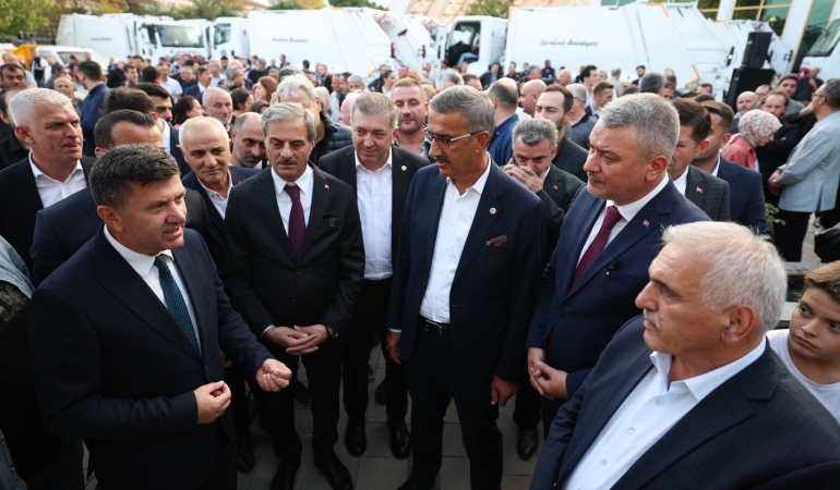 Serdivan’a yeni araç filosu
