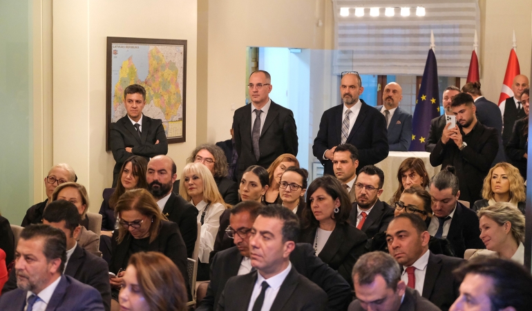 SUBÜ Letonya Büyükelçiliği’nin davetine katıldı