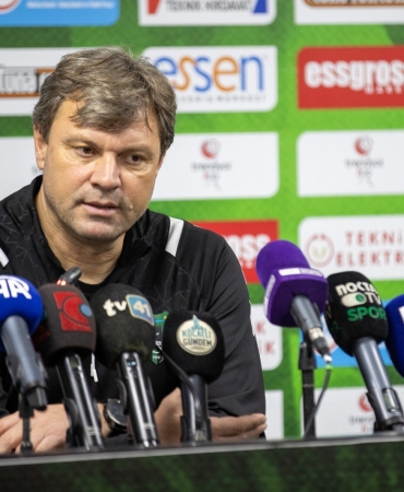 SAKARYASPOR - KOCAELİSPOR MAÇININ ARDINDAN