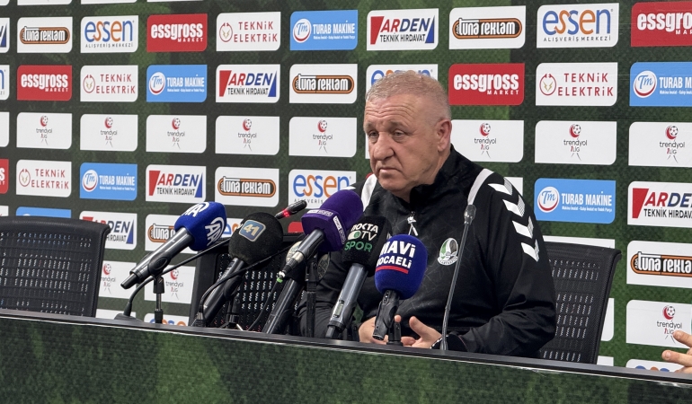 SAKARYASPOR - KOCAELİSPOR MAÇININ ARDINDAN