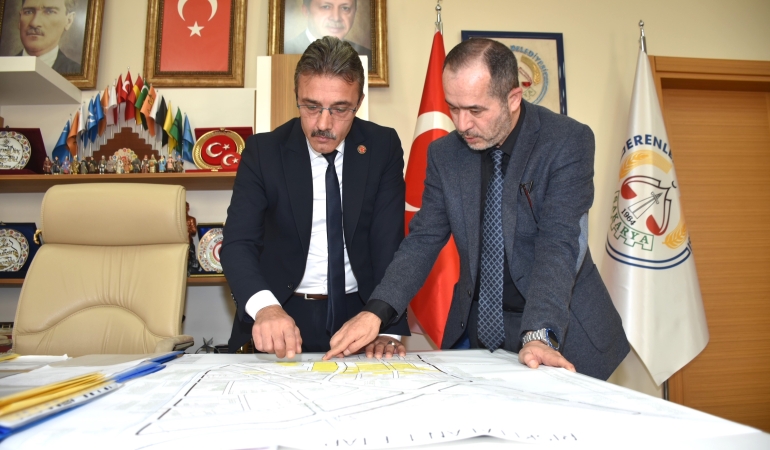 BAŞKAN ŞENOL DİNÇ; “ERENLER DE KENTSEL DÖNÜŞÜMÜ CANLANDIRIYORUZ”
