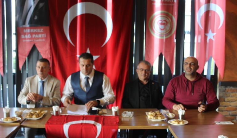 Merkez Sağ Parti Sakarya’da “Önce Liyakat” sloganı ile olağan kongreye hazırlanıyor