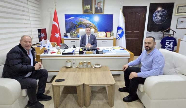 ÇARKDER Yönetiminden SASKİ Genel Müdürü Yiğit Turan’a ziyaret