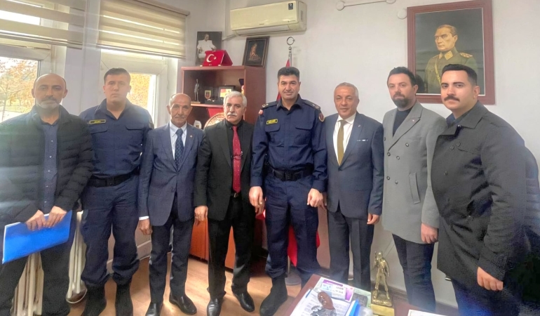 Sakarya’da örnek buluşma; JANVAK Heyeti’nden Jandarma mensuplarına ziyaret