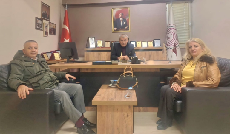 “Gönül Elçileri’nden Kuaförler Odası’na ziyaret; yeni projeler için ilk adım atıldı”