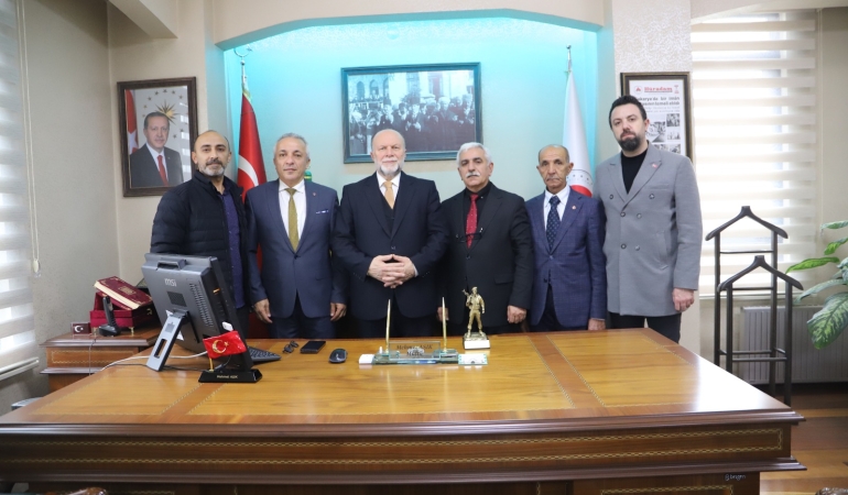 JANVAK Genel Başkanı Hasan Çetin’den Sakarya İl Müftüsü Mehmet Aşık’a ziyaret