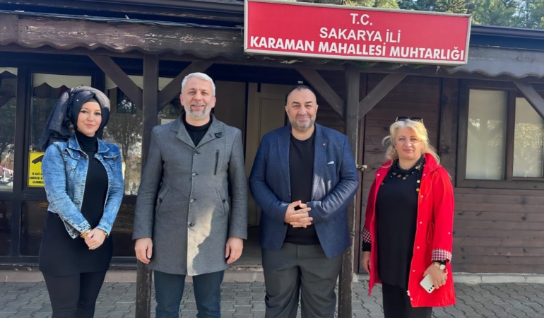 Gazeteci-Yazar Levent Candan, Muhtar Vedat Kaçar ile mahalle çalışmalarını değerlendirdi
