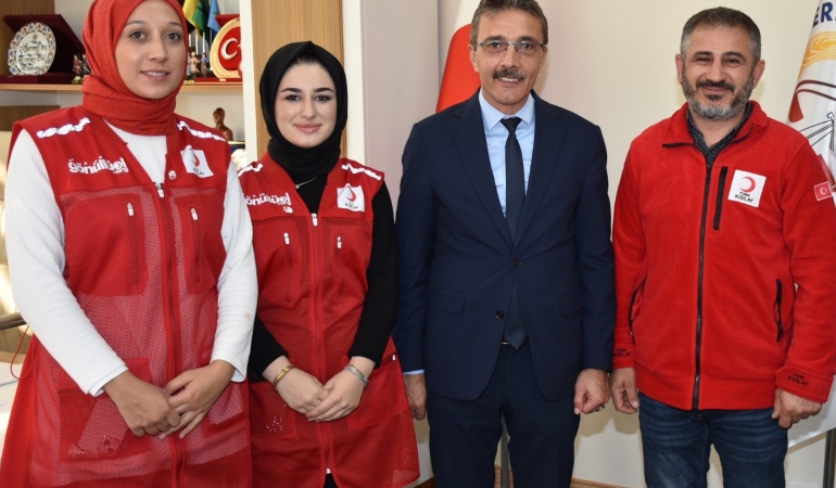 BAŞKAN ŞENOL DİNÇ KIZILAY’I MİSAFİR ETTİ