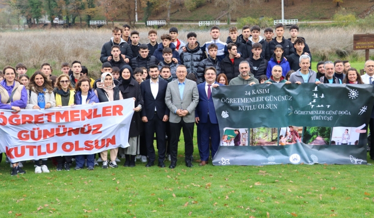 Öğretmenler Doğa Yürüyüşü Etkinliğinde Buluştular