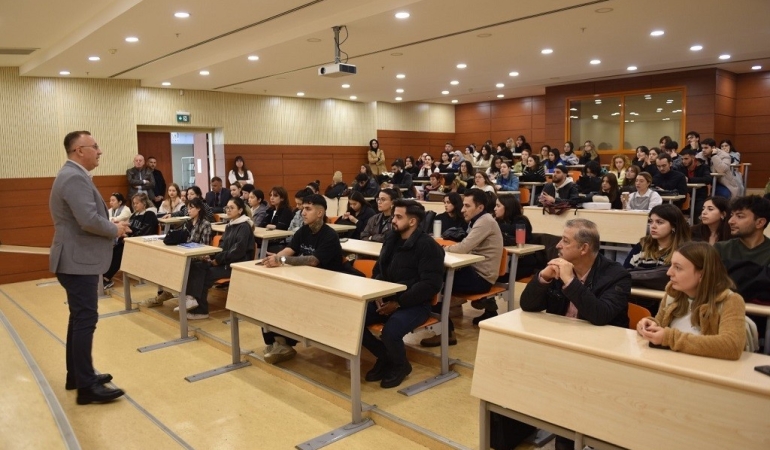 Başkan Mutlu Işıksu Ege Üniversitesi’nde