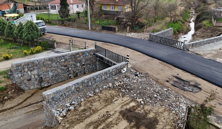 Büyükşehir’den kuzeyde sel ile taşkınlara menfez ve taş duvarlı önlem
