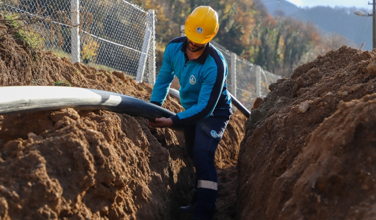 Yeni kaynak ve güçlü altyapı ile Duman Mahallesi’ne kesintisiz içme suyu