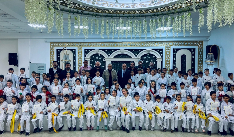 HENDEK KARATE FARKI ŞÖLEN EŞLİĞİNDE TÖREN YAPTI