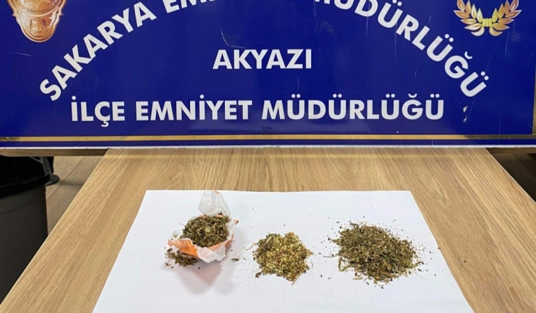 SAKARYA'NIN AKYAZI İLÇESİNDE UYUŞTURUCUYA GEÇİT YOK: BİR AYDA 14 TUTUKLAMA
