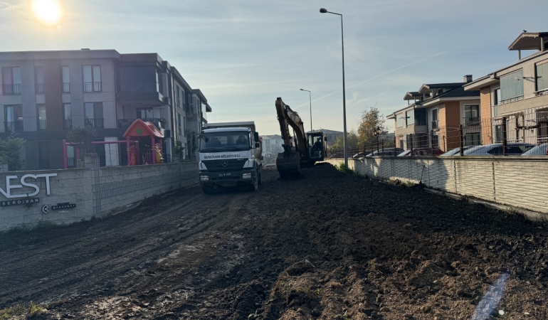 Serdivan Trafiğini Rahatlatacak Yol Projesinde İlk Adım Atıldı