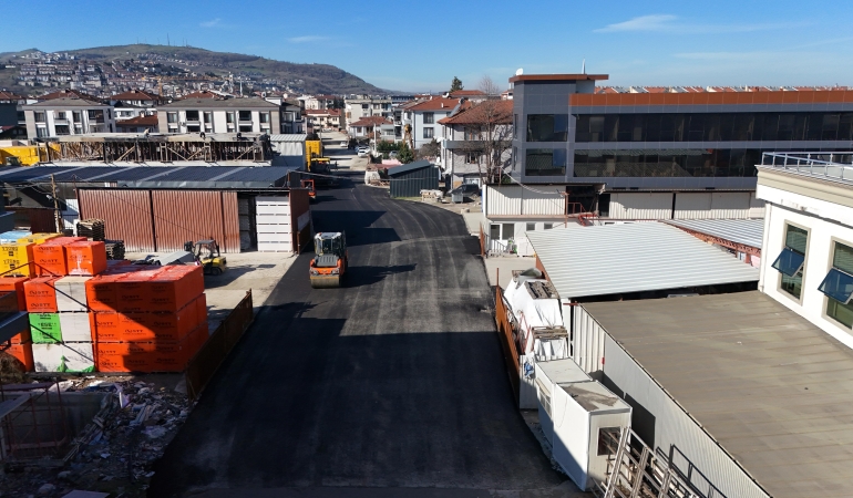 KETEN SOKAK’TA YENİ YOL ve ASFALTLAMA ÇALIŞMASI TAMAMLANDI