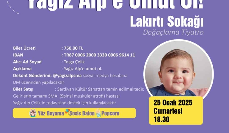 SMA Hastası Yağız İçin Serdivan’da Anlamlı Etkinlik