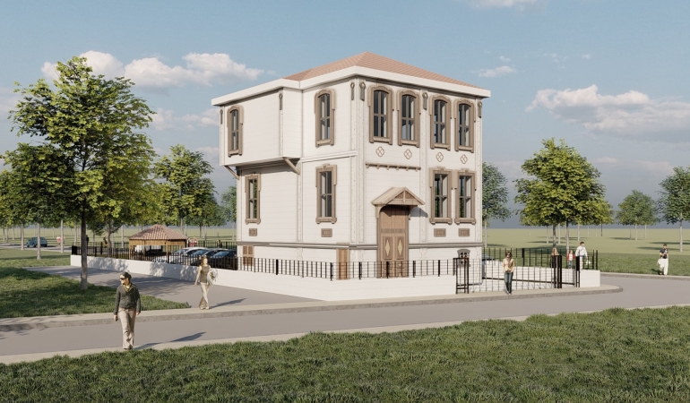 Sakarya’nın merkezindeki Osmanlı hatırası tarihi konak ihtişamlı günlerine dönüyor: İlk kazma vuruldu